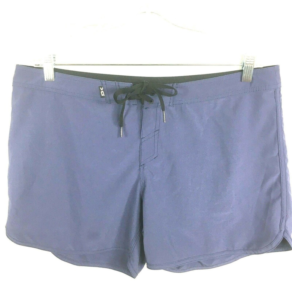 Dakine Shorts Womens Sz 32 Navy Blue Stretch Swim Board Shorts